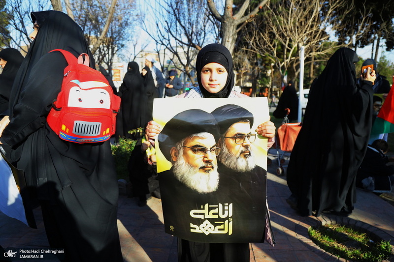 راهپیمایی و اجتماع «لبیک یا نصرالله» در قم