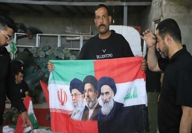 آمادگی الحشد الشعبی برای تسهیل مراسم تشییع رهبر شهید انقلاب در عراق + عکس