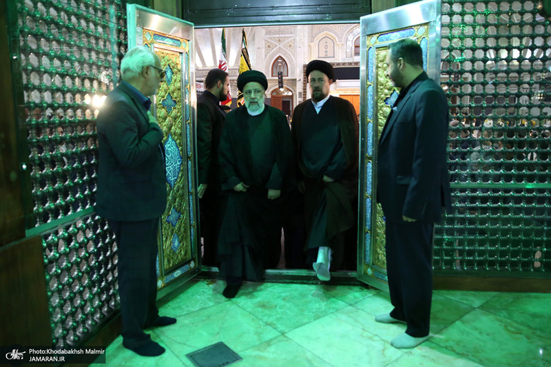 تجدید میثاق رئیس جمهور و اعضای دولت با آرمان های حضرت امام خمینی (س)