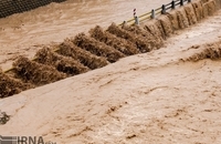 آب گرفتگی پس از باران شدید در شیراز