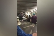 نقص فنی و سقوط پله برقی در یکی از ایستگاهای مترو ایتالیا 