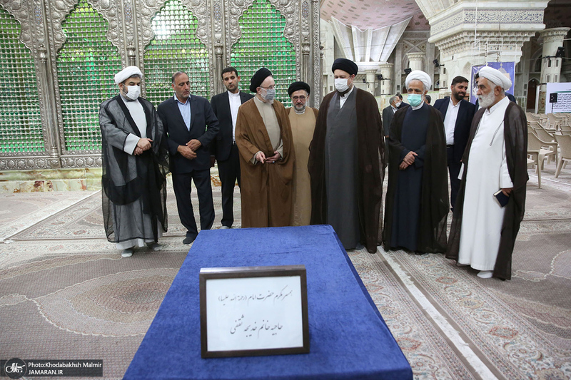 حضور سید محمد خاتمی در حرم مطهر امام‎ خمینی (س)