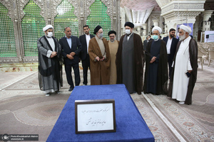 حضور سید محمد خاتمی در حرم مطهر امام‎ خمینی (س)