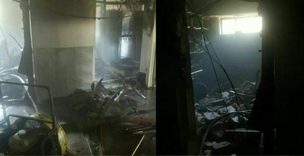 حادثه انفجار در دانشگاه علوم پزشکی قزوین  یک نفر مصدوم شد