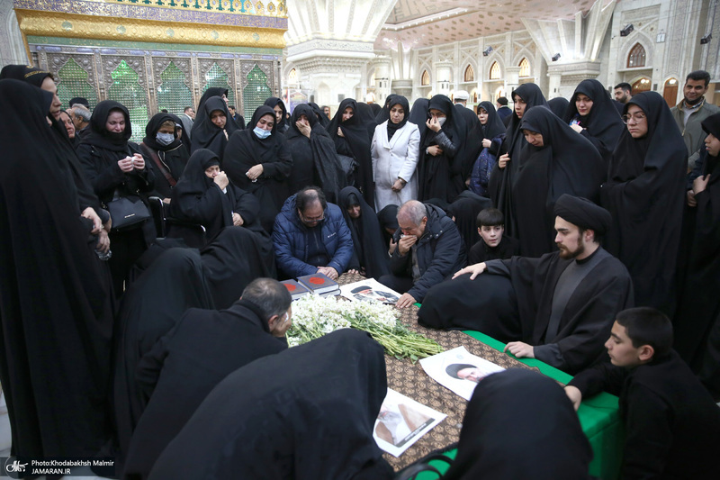 مراسم تشییع و خاکسپاری آیت الله موسوی بجنوردی (ره) -4