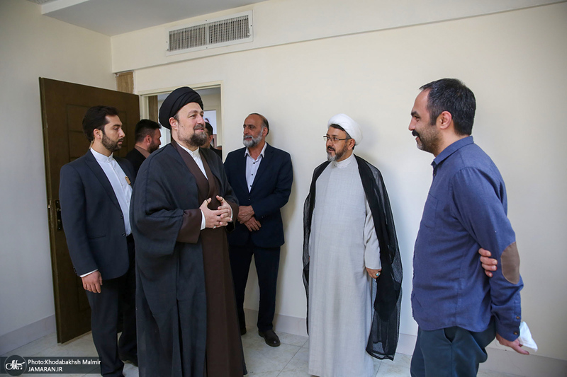 بازدید سید حسن خمینی از موسسه تنظیم و نشر آثار امام خمینی (س)