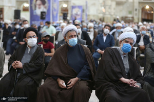 مراسم بزرگداشت حجت الاسلام و المسلمین محتشمی پور(ره) در حرم مطهر امام خمینی