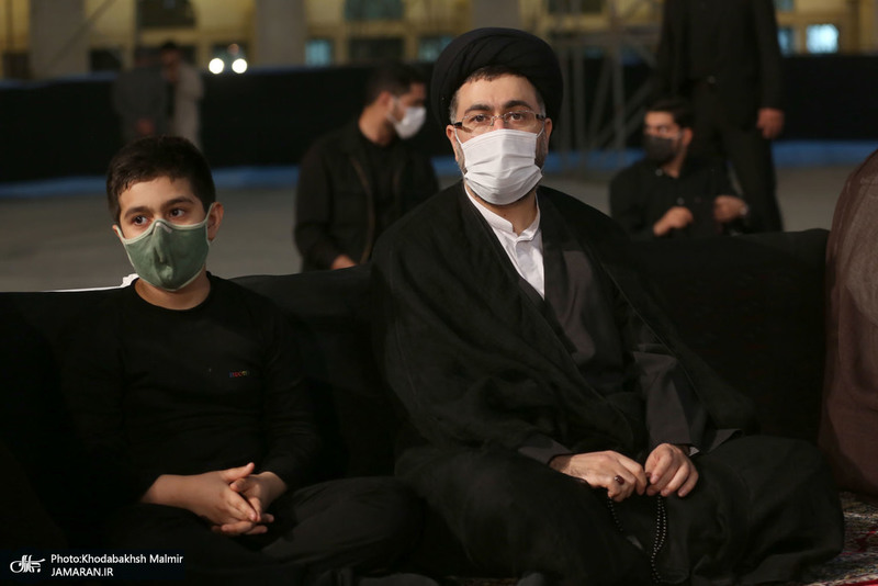 مراسم عزاداری شب عاشورای حسینی(ع) در حرم مطهر امام خمینی(س)