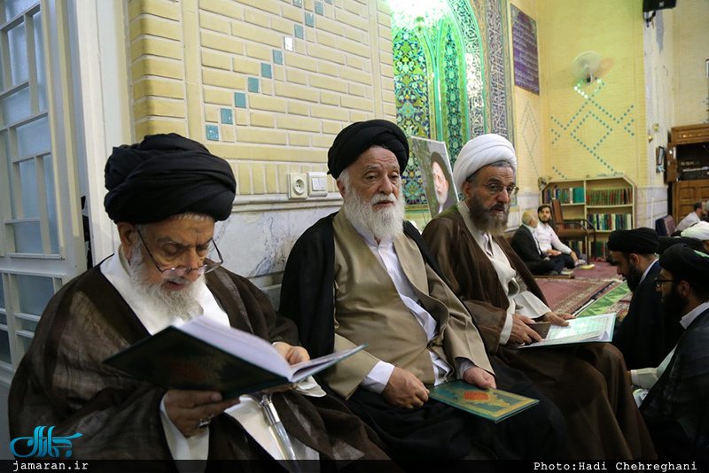 مراسم چهلمین روز درگذشت  استاد سید مهدی طباطبایی(ره) در قم 