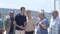 بشار اسد و همسرش در ساحل مدیترانه+تصاویر