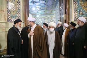 مراسم بزرگداشت مرحوم آیت الله العظمی علوی گرگانی (ره) در قم