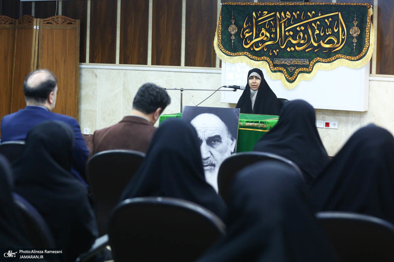 مراسم بزرگداشت روز زن در موسسه تنظیم و نشر آثار امام خمینی (ره)