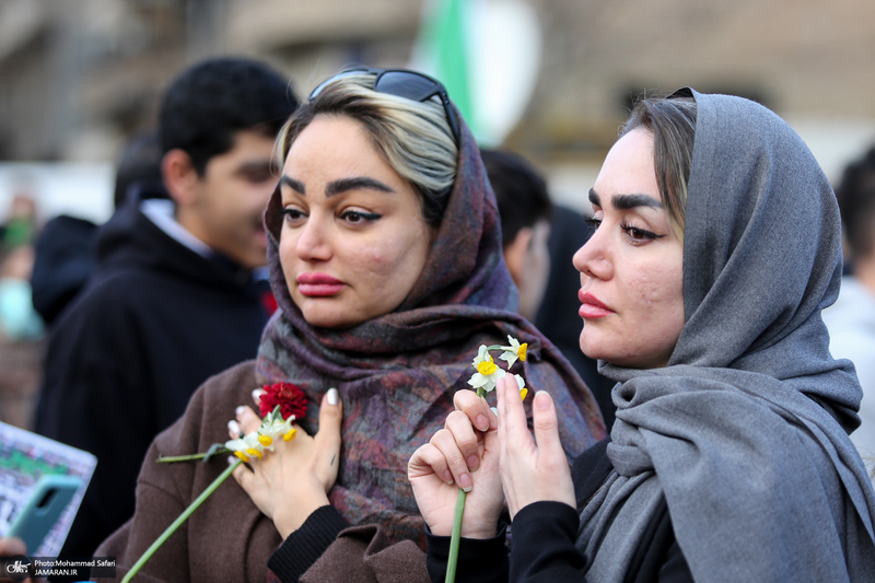 تشییع پیکر شهدای جنایات اخیر صهیونی - آمریکایی