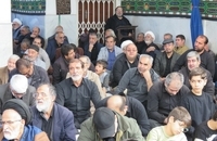 مراسم عزاداری شهادت حضرت فاطمه زهرا (س) در دفتر آیت الله العظمی صانعی (12)