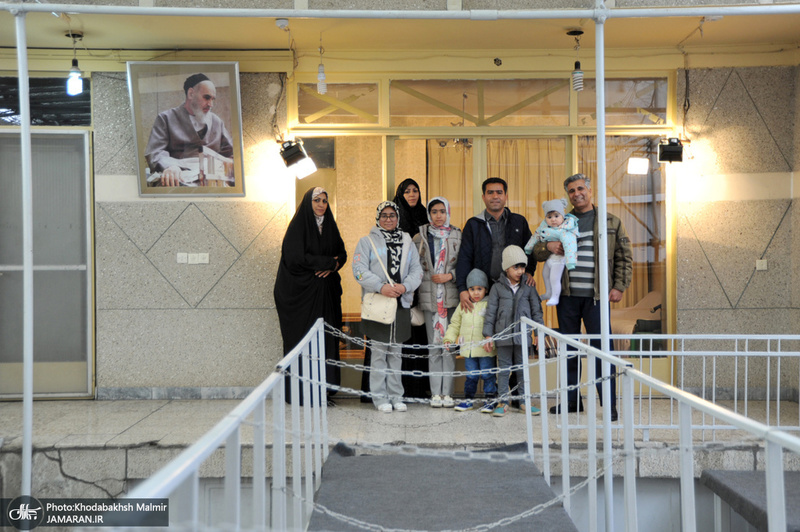 بازدید گردشگران نوروزی از بیت امام خمینی(س) در جماران