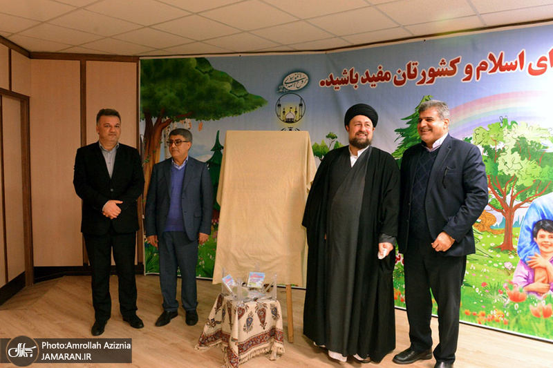 بازدید سید حسن خمینی از اولین جشنواره استانی دستاوردهای کانون های فرهنگی تربیتی شهر تهران‎