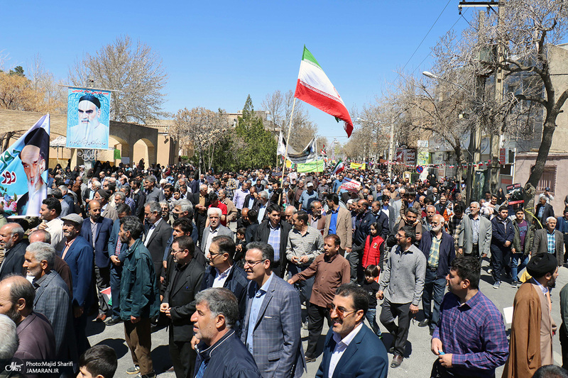 راهپیمایی باشکوه روز قدس در خمین