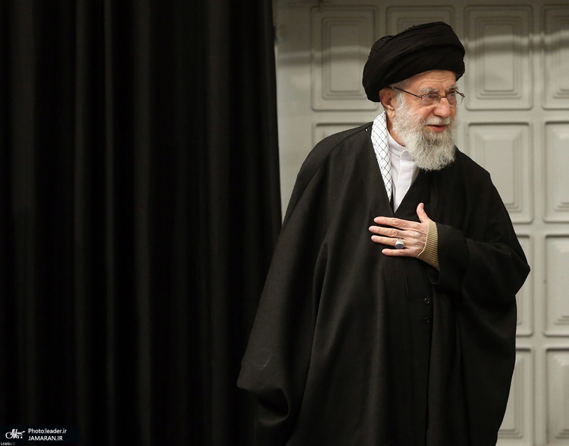 آخرین شب مراسم عزاداری شهادت حضرت فاطمه‌زهرا (س) در حسینیه امام خمینی