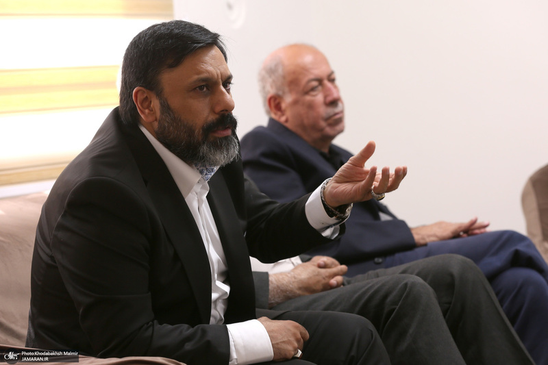 دیدار مدیران سابق تیم های پرسپولیس و استقلال با سید حسن خمینی