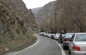 اعمال محدودیت‌های ترافیکی در جاده چالوس  تردد روان در محورهای استان
