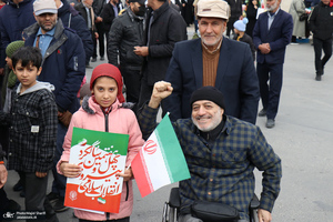 راهپیمایی 22 بهمن در خمین