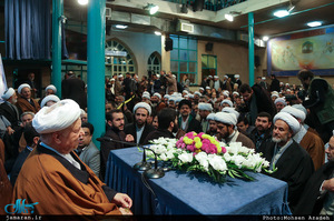 مراسم چهلمین روز درگذشت آیت الله العظمی موسوی اردبیلی(ره) در حسینیه جماران