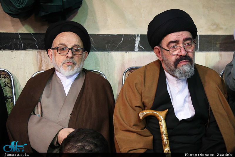 مراسم چهلمین روز درگذشت آیت الله العظمی موسوی اردبیلی(ره) در حسینیه جماران