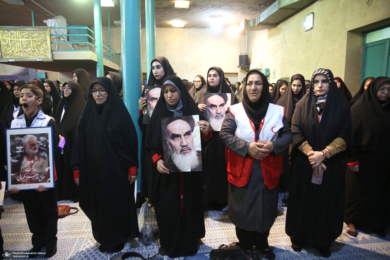 تجدید میثاق جوانان هلال احمر با آرمان‌های امام راحل