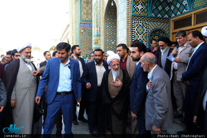مراسم تشییع حجت الاسلام و المسلمین دکتر احمد احمدی در قم 