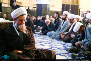 مراسم چهلمین روز درگذشت آیت الله هاشمی رفسنجانی(ره) در مسجد امیر المومنین(ع)