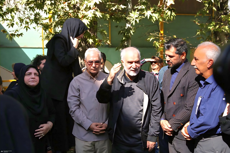 مراسم تشییع ثمینه باغچه‌بان