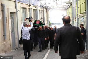 مراسم تشییع و اقامه نماز بر پیکر مرحوم جماعتی