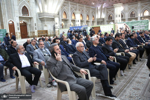 تجدید میثاق رئیس و جمعی از نمایندگان مجلس شورای اسلامی با آرمان‌های امام خمینی(س)-2