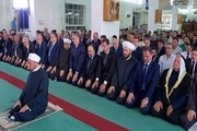 بشار اسد نماز عید قربان را در قلمون غربی اقامه کرد