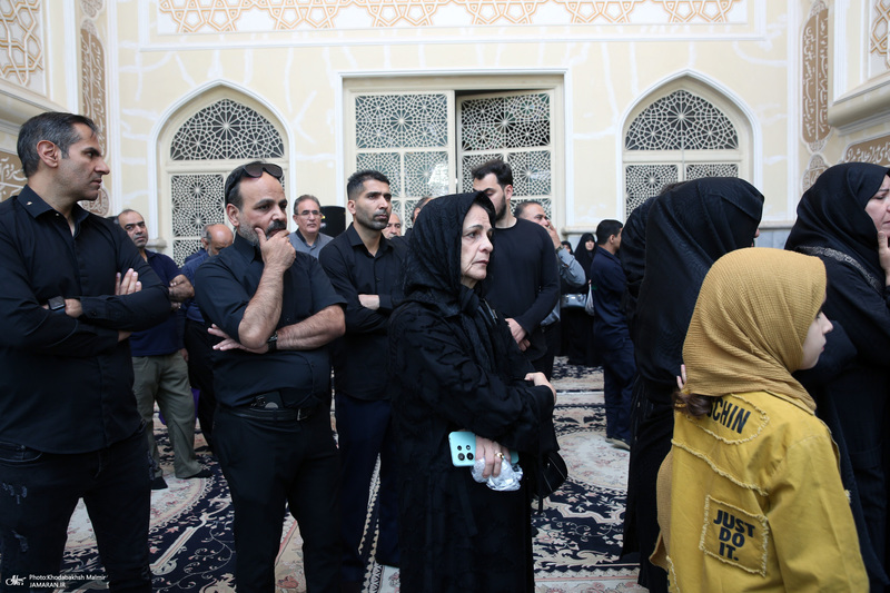 نماز و تشییع حاج علی اکبرشفیعی در حرم مطهر امام خمینی (س)