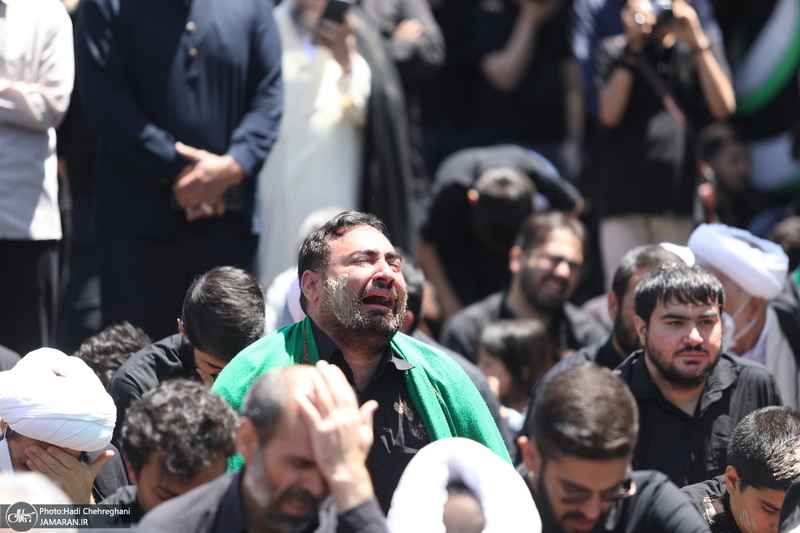 مراسم شهادت امام جعفر صادق(ع) با حضور آیت الله العظمی وحید خراسانی