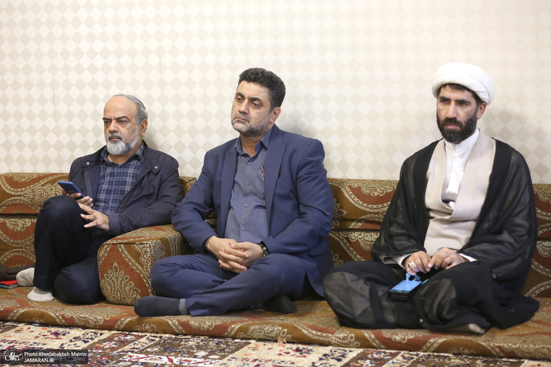دیدار رئیس و جمعی از معاونان و مدیران مؤسسه تنظیم و نشر آثار امام خمینی(س) با نماینده مقام معظم رهبری در عراق