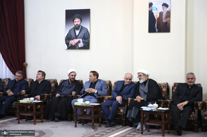 حاشیه مراسم تجدید میثاق مسئولان عالی قضایی با آرمان های حضرت امام خمینی (س)