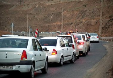 جاده کرج - چالوس یک طرفه شد ضرورت رانندگی با سرعت مطمئنه