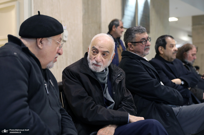 مراسم تشییع پیکر رضا رئیس طوسی استاد دانشکده حقوق و علوم سیاسی دانشگاه تهران