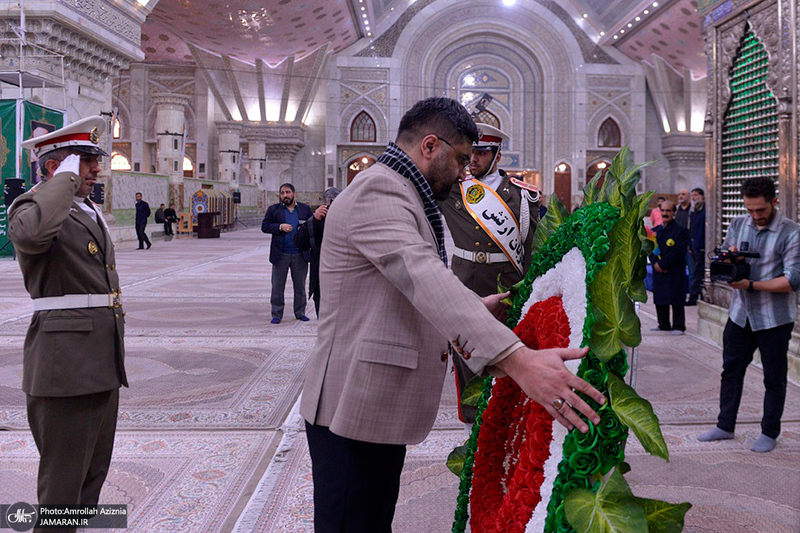 تجدید میثاق فرماندهان بسیج و کارکنان واحدهای دانشگاه آزاد با آرمان حضرت امام خمینی (س)