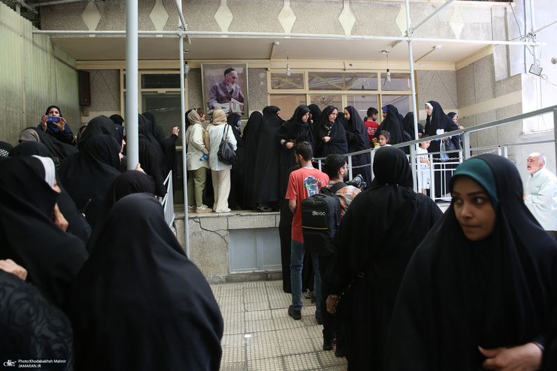 مراسم «کوچه آفتاب» در جماران