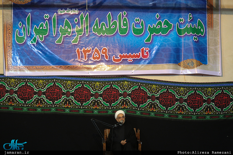 مراسم احیای شب بیست و سوم ماه مبارک رمضان در هیئت حضرت فاطمه زهرا(س)