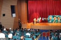 مراسم سالگرد شهید رئیسی در نجف اشرف با حضور سید علی خمینی و سخنرانی امام جمعه بغداد (4)