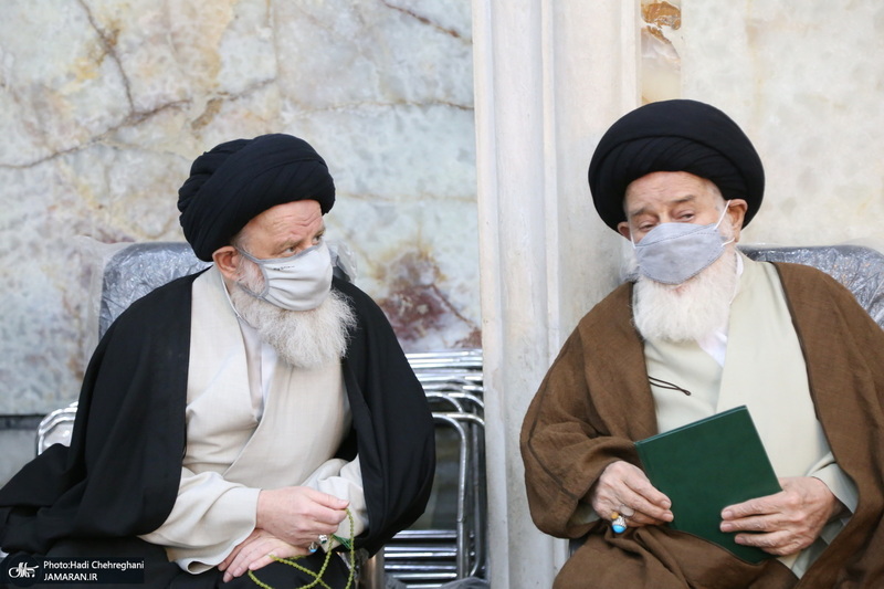 مراسم بزرگداشت آیت الله العظمی صافی گلپایگانی (ره) توسط بیت آیت الله العظمی بروجردی (ره)‎‎