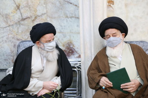 مراسم بزرگداشت آیت الله العظمی صافی گلپایگانی (ره) توسط بیت آیت الله العظمی بروجردی (ره)‎‎