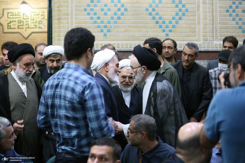 مراسم یادبود حاجیه خانم خدیجه خاتمی در مسجد امیرالمومنین (ع) -2