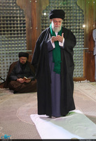 حضور رهبر معظم انقلاب در مرقد مطهر امام راحل و گلزار شهدای بهشت زهرا(س)