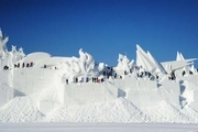 بزرگ‌ترین فستیوال برف و یخ ۲۰۱۹ در چین+ تصاویر