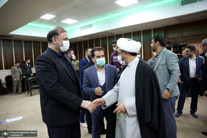 دیدار نوروزی رئیس موسسه تنظیم و نشر آثار امام خمینی (س) با کارکنان موسسه